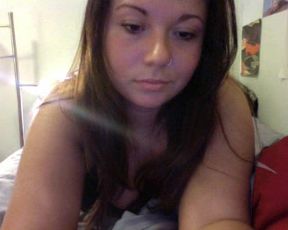 Ana -USA Teen shows her Huge Breasts