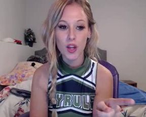 simplysara cheerleader