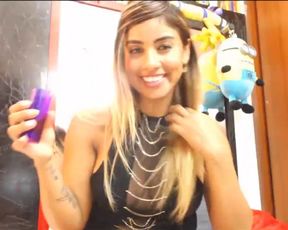 Latina SofiaSexHot  Anal, Vag Dildo, squirts