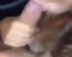 Girlfriend sucks in the car