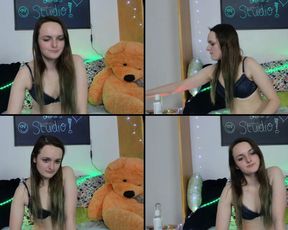 NelLovesAnime rubbin and and fucking her pussy with a great ass finger job in free cam recording 2017-04-27 74435