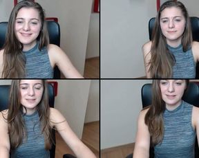 Mayastings naked,spittin on tits and rubbin her pussy and fingerin it in cam recording 2017-04-18 225222