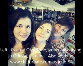 Yana Chala in Odessa Ukraine intro, nude, toys, webcam