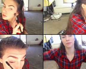 Chroniclove playing and queefing alot  in cam recording 2017-05-09 011837