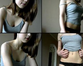 MissKissx two pink dildos deep in her ass at once in free cam recording 2017-04-23 191952