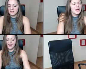 Mayastings sucking, spitting, and titty fucking in cam recording 2017-04-18 203908