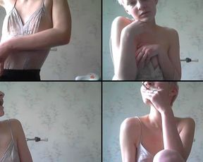 Furbyhunter spread her wet oily pussy to reveal that third pretty pink spot in free cam recording 2017-04-24 182936