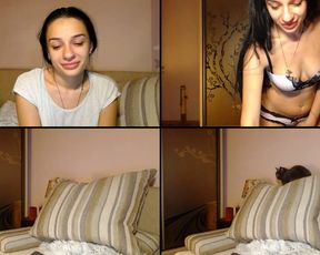 LesyaBosco cumming all over her booty in free cam recording 2017-06-25 72728