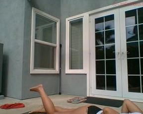 new jordanreyes doing yoga 07/08/17