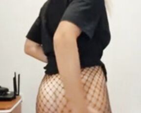 NaturalNadia Flashing her big tanned tits part 2