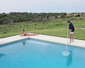 Summer Starz Fucked And Breeded By Pool Boy