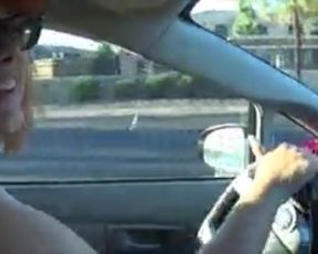 Hayden Sage driving naked