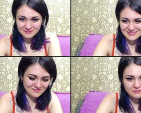 CuumStar slowly strip out of her clothes and then play with her ass with her fingers in free cam recording 2017-06-28_142311