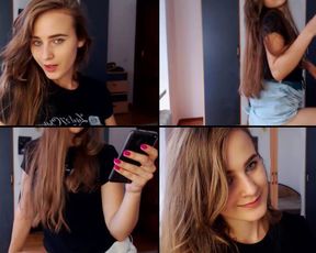 Jacquievalois solo with dildo, and three hard cums in cam recording 2017-08-13_130210