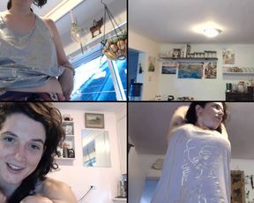 BABY_SAMMY slippery when wet in free cam recording 2017-08-16_173214