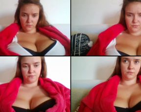 DiamondTits fingerplay in extremely tight asshole in free cam recording 2017-10-16_134644