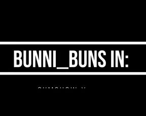 bunni_buns in cum recording x