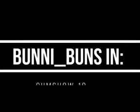 bunni_buns in:  cumshow 19