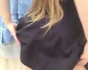 view from behind