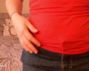 Lizzi Blake - Curvy Teen Strips and Masturbates