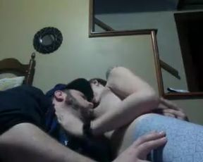 Couples first sex on webcam