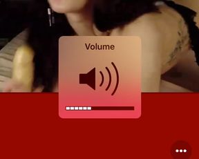 Ariaberry / abigailchocs choking on a dildo