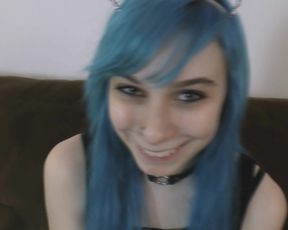 Eevee Frost Solo Couch Masturbation in private premium video