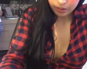 asian hiding from mom