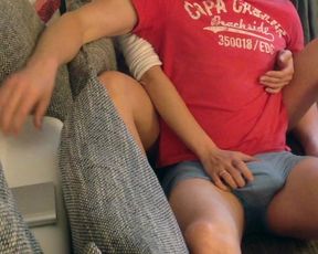 Marie_Kaefer - Edging-my-boytoy-on-the-couch