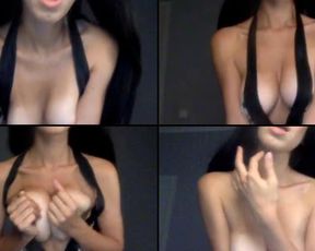MissPig slowly strip out of her clothes and then play with her ass with her fingers in free cam recording 2018-09-08_183748