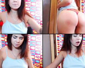 BustyNastya is doin' it well in free cam recording 2018-09-07_182505