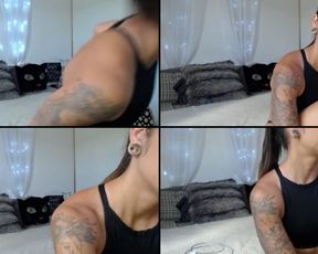 AyThurDelilah lathering herself up in free cam recording 2018-09-09_023300
