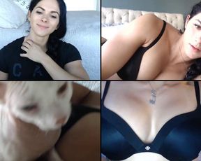 AspenRae fuck herself in the ass with a dildo in free cam recording 2018-09-11_071110