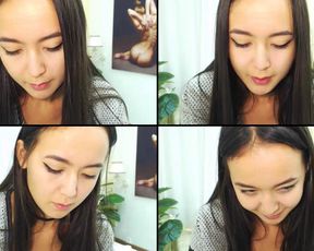 AmiraKyo masturbate to orgasm twice and catch a multiple on second in free cam recording 2018-09-10_162432