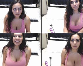 AbellaCartel moaning wet orgasm - playing with hitachi massager and anal butt plug in free cam recording 2018-09-13_005746