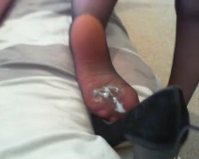 FluffyGalore - Footjob Cum in Shoe then Wears