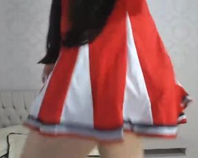 Khaleesi_Targaryen Cheerleader Upskirt 2