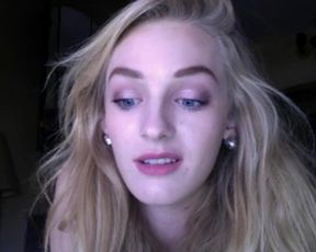 gorgeous blond blue eyes hot little tits