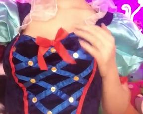 Clarakitty snow white creamy cum