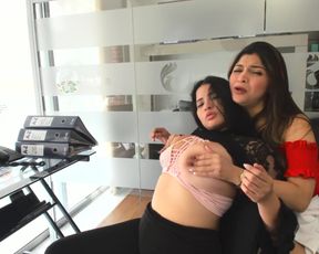 aprilkepner playing with boss tits