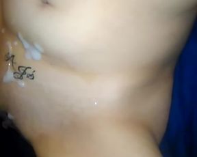 Tight Pink Pussy made him Cum twice in a Row!