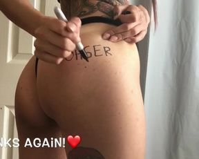 July Panty Raffle Winner RaineyXO