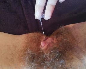 Big Clit Hairy Pussy Grool