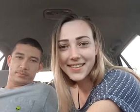 kinkyaussypixie tease in car