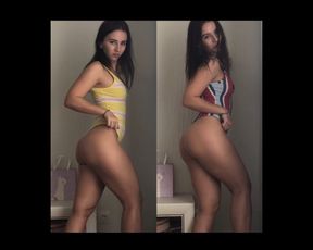 SECOND VLOG VIDEO - try on haul bodysuits and twerk dance