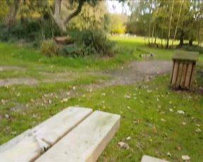 Fuck me on the Bench in the Nature Park