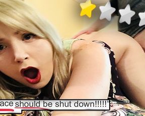 Fucking in the WORST Reviewed Hotel in my City (creampie)