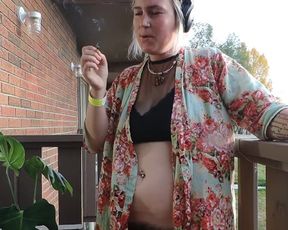 Outtake: just for Fun Outtake of Smoking and Dancing Naked on Deck