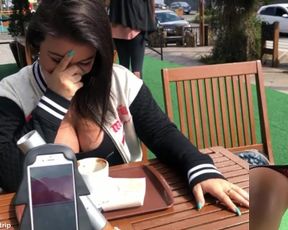 Public Female Orgasm Interactive Toy Beautiful Face Agony Torture