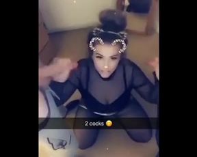 Amelia Skye MMF Blowjob Threesome - Onlyfans Teaser